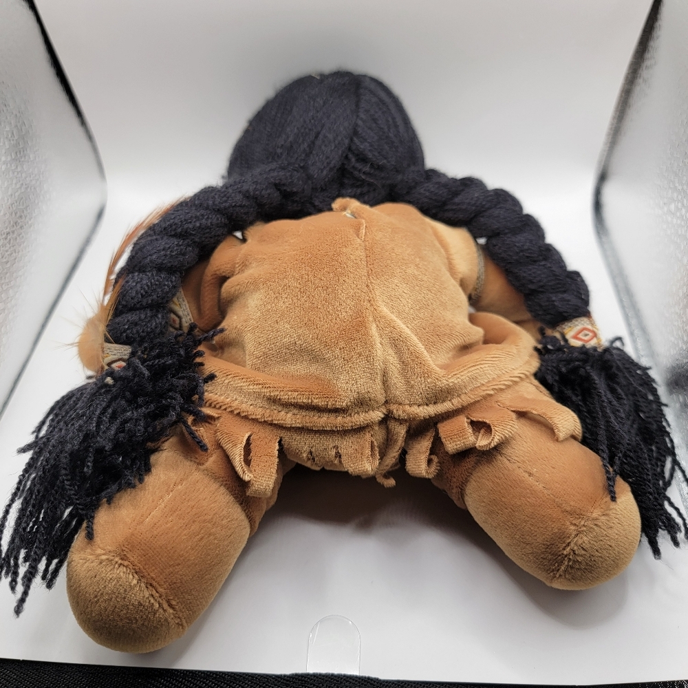Vintage Enesco 1998 Friends Of the Feather Native Girl Plush 7" by Karen Hahn - Picture 2 of 6